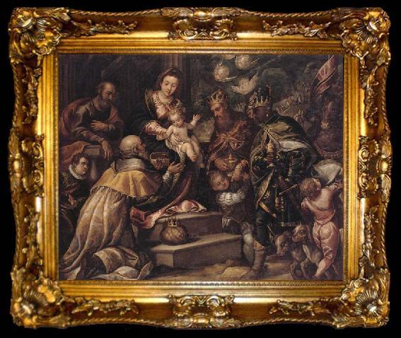 framed  unknow artist The Adoration of the magi, ta009-2
